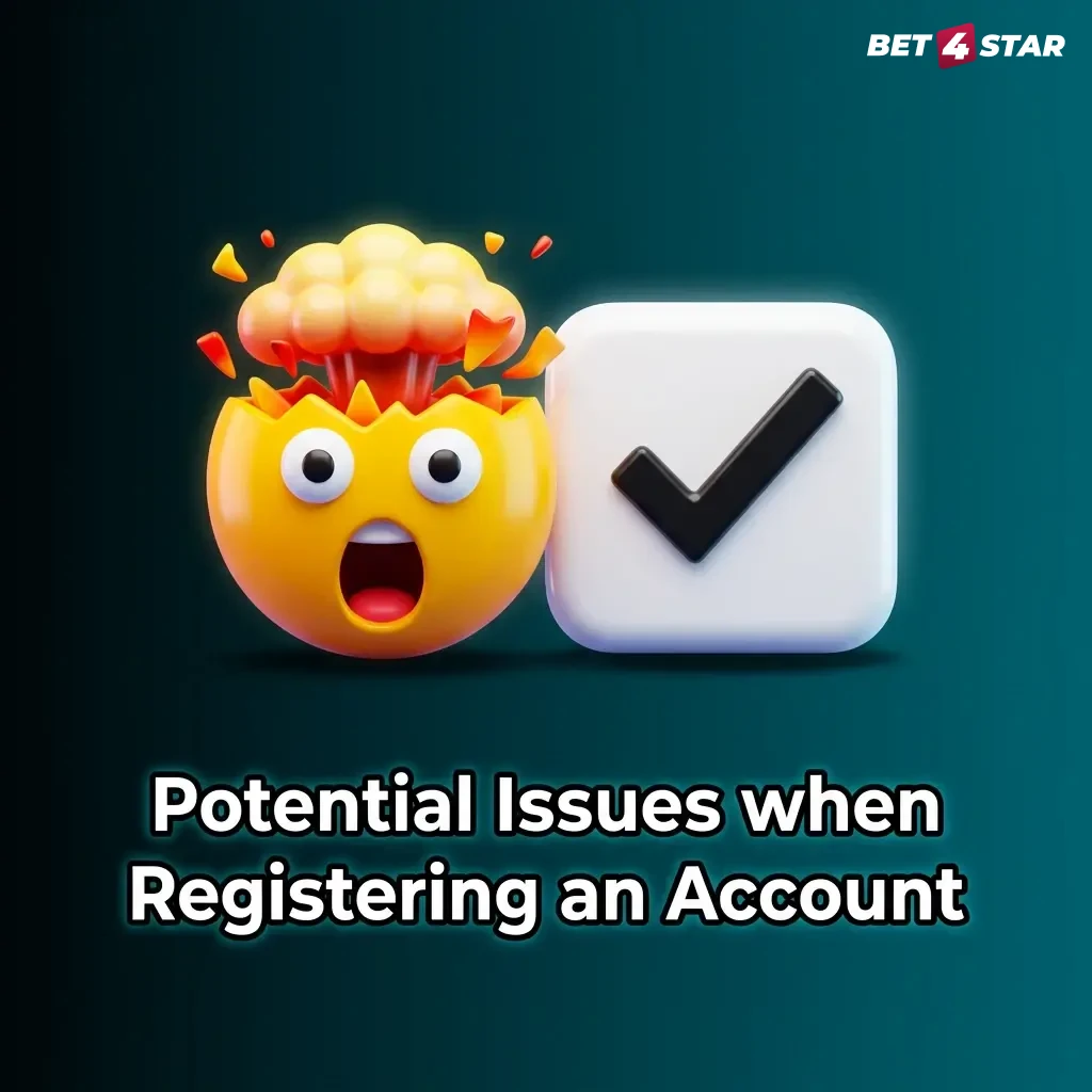 Common account registration issues and solutions including email confirmation, details rejection, technical errors, and deposits.