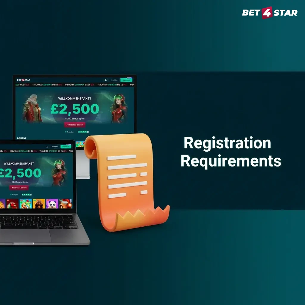 Checklist of UK gambling registration requirements including age verification, ID documents, and residency rules
