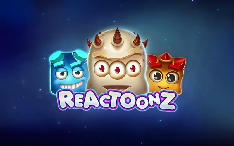 Bet4Star features Reactoonz with its signature cluster‑wins mechanic.